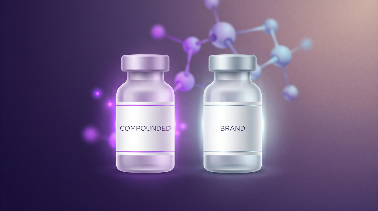 Compounded vs brand-name semaglutide compared